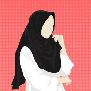 seorang-muslimah-sedang-berpikir-untuk-menemukan-cinta-sejati